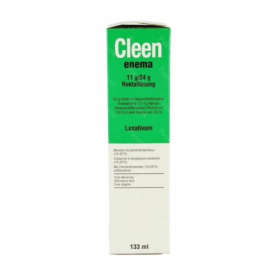 Cleen Enema 11g/24g Sol Rectale Fl 133ml