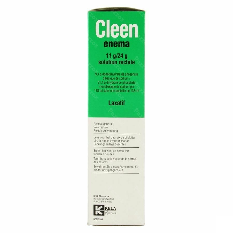 Cleen Enema 11g/24g Sol Rectale Fl 133ml