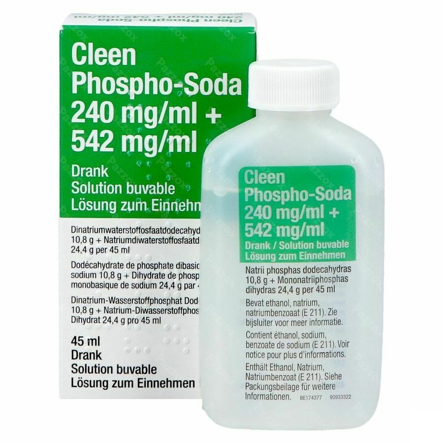 Cleen Phospho-soda 11g/24g Sol Buvable Fl 45ml