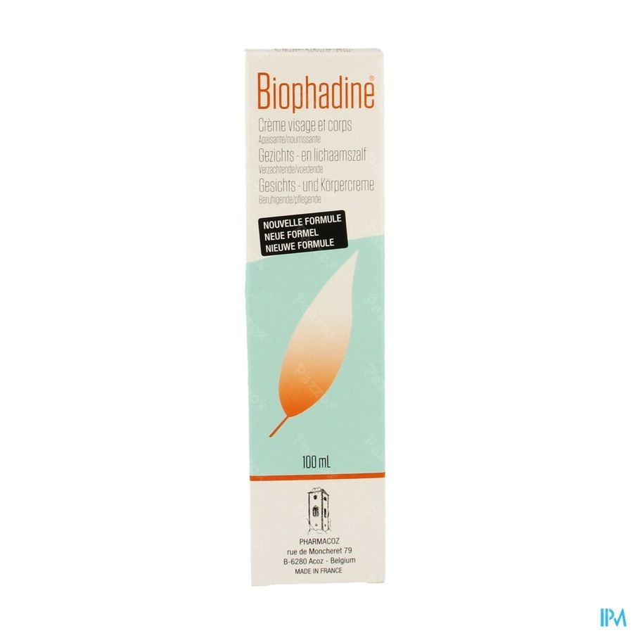 Biophadine Creme Hydra Nf Tube 100ml
