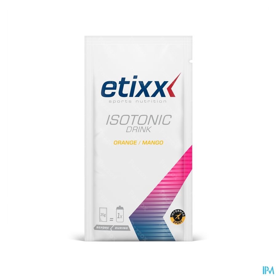 Etixx Isotonic Orange-mango 12x35g