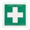 Autocollant Premier Secours 10x10cm
