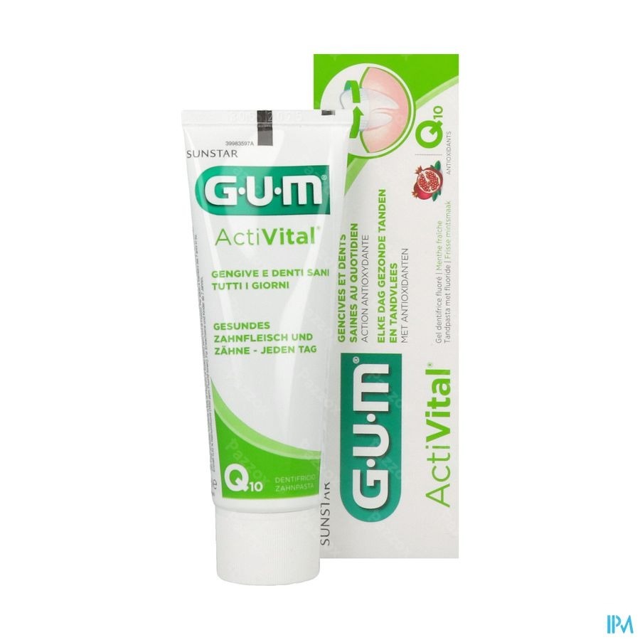 Gum Dentifrice Activital 75ml