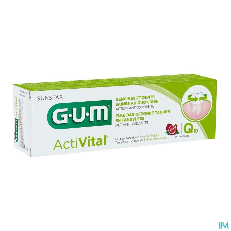 Gum Dentifrice Activital 75ml