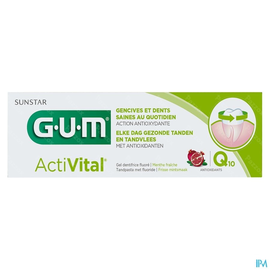 Gum Dentifrice Activital 75ml