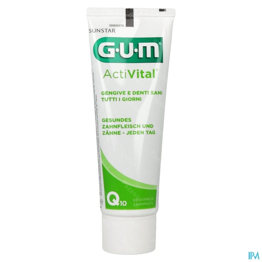 Gum Dentifrice Activital 75ml