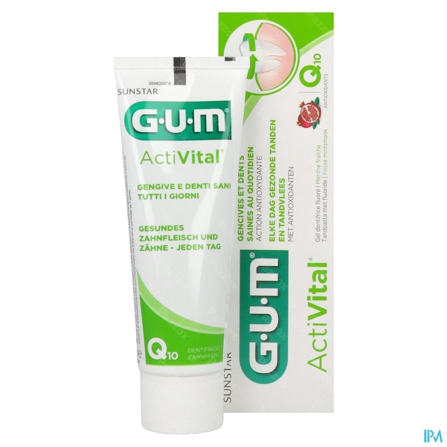 Gum Dentifrice Activital 75ml