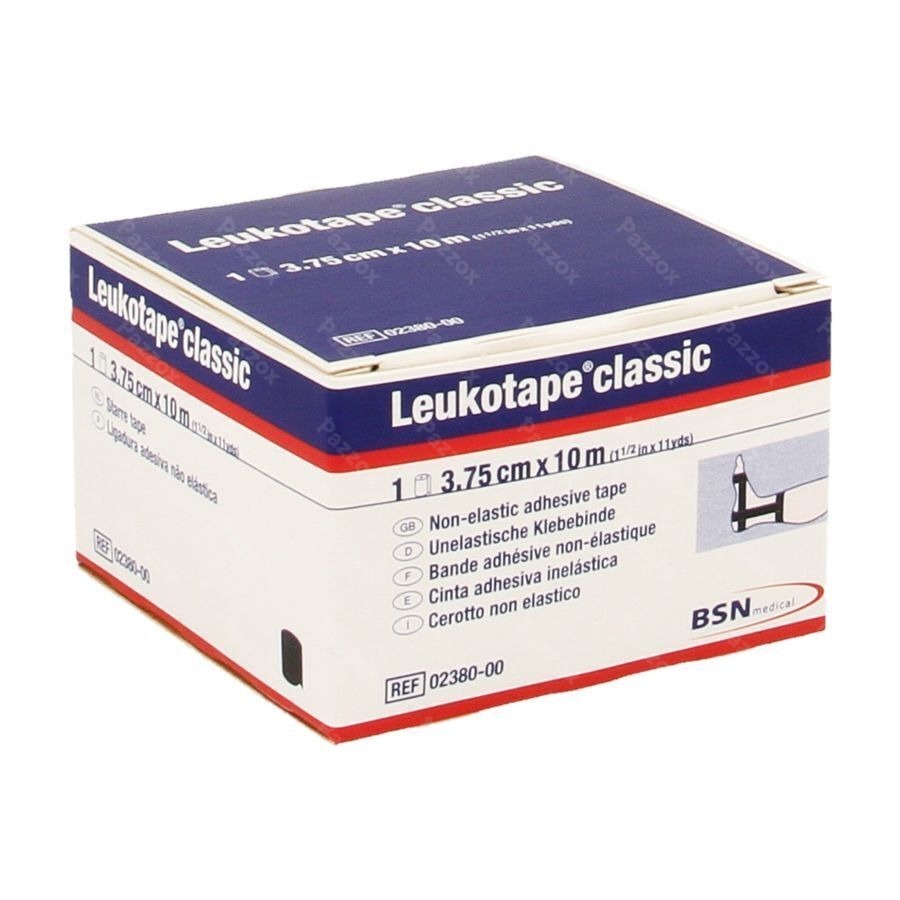 Leukotape Classic Noir 3,75cmx10m 1 238000