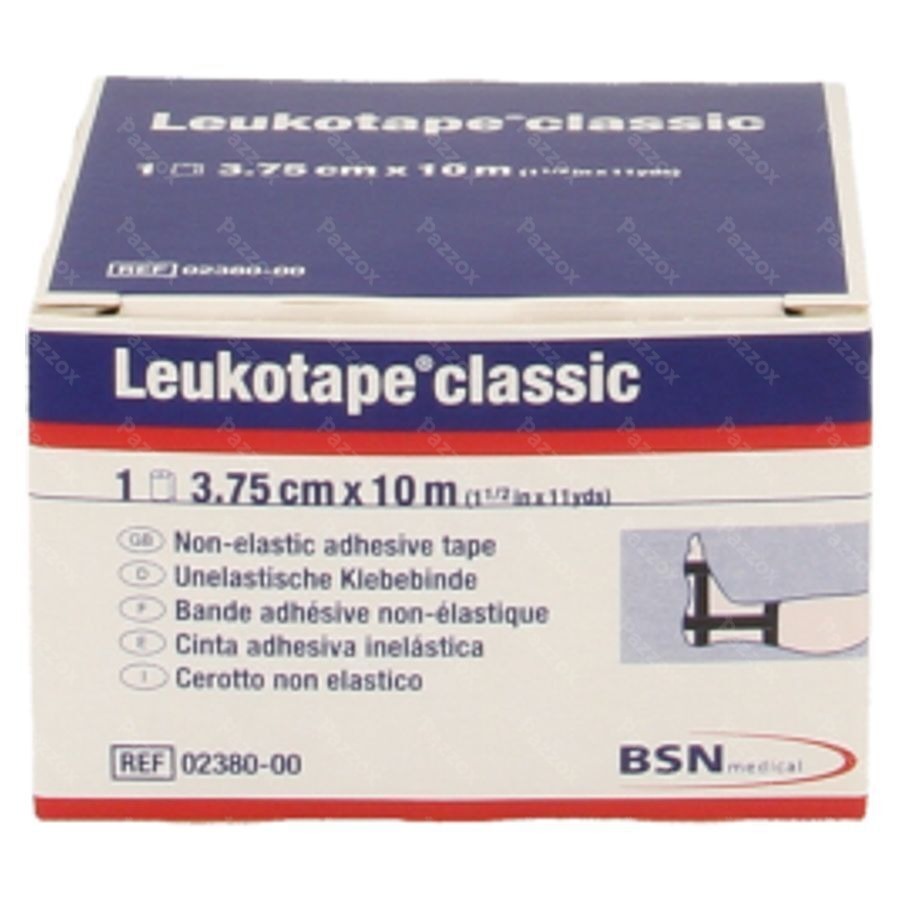 Leukotape Classic Noir 3,75cmx10m 1 238000
