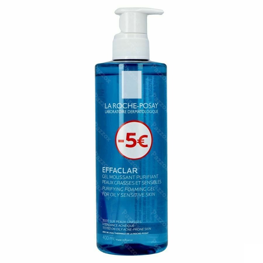 La Roche-Posay Effaclar Gel Moussant Purifiant 400ml Promo -€5