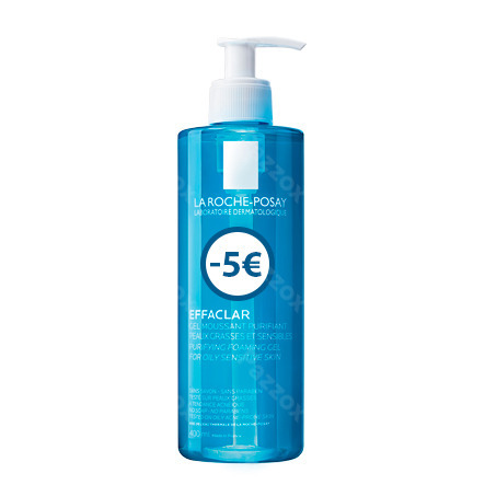 La Roche-Posay Effaclar Gel Moussant Purifiant 400ml Promo -€5