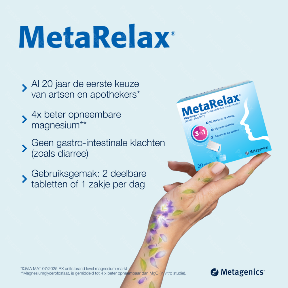 Metagenics MetaRelax 20 Sachets