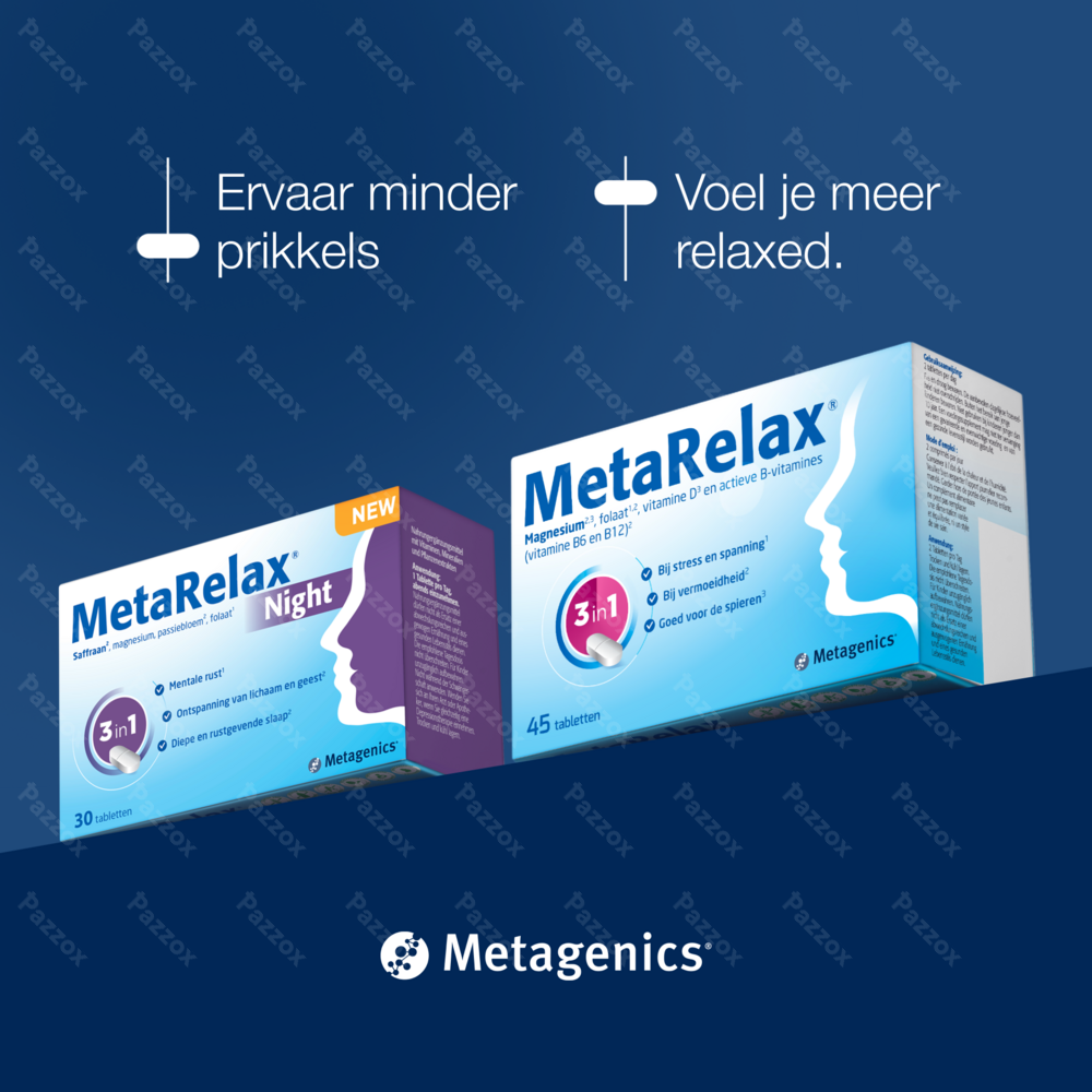 Metagenics MetaRelax 20 Sachets