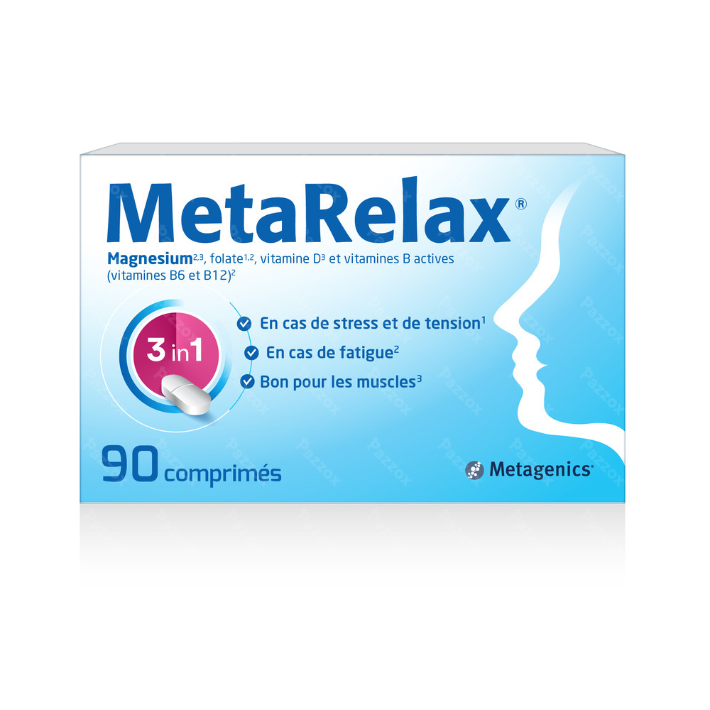 MetaRelax 90 Comprimes Metagenics