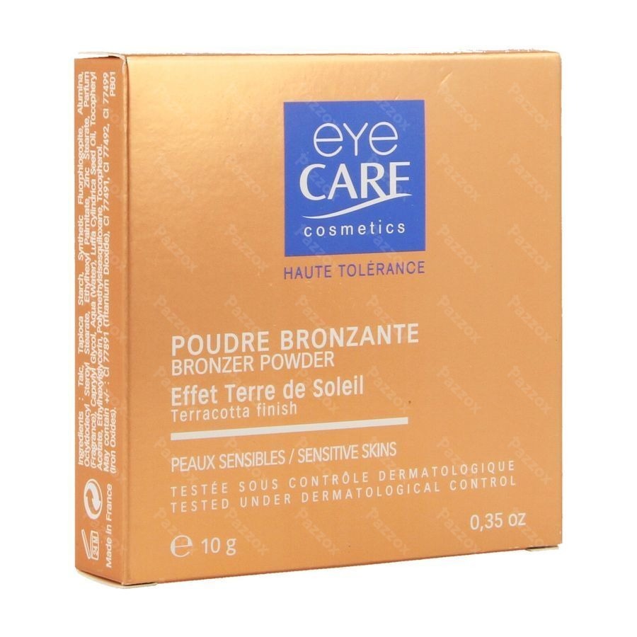 Eye Care Pdr Bronzante Peau Claire 10g