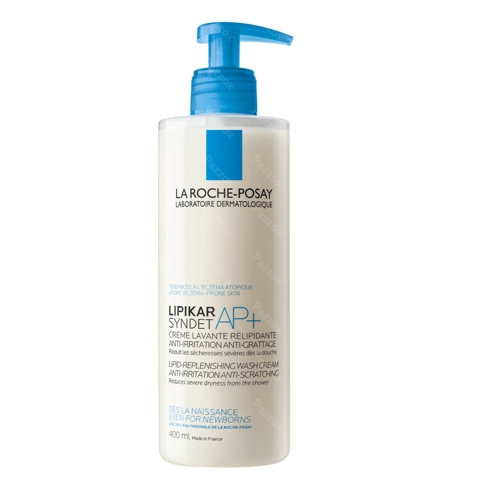 La Roche-Posay Lipikar Syndet Ap+ Gel Lavant Peau Atopique 400ml