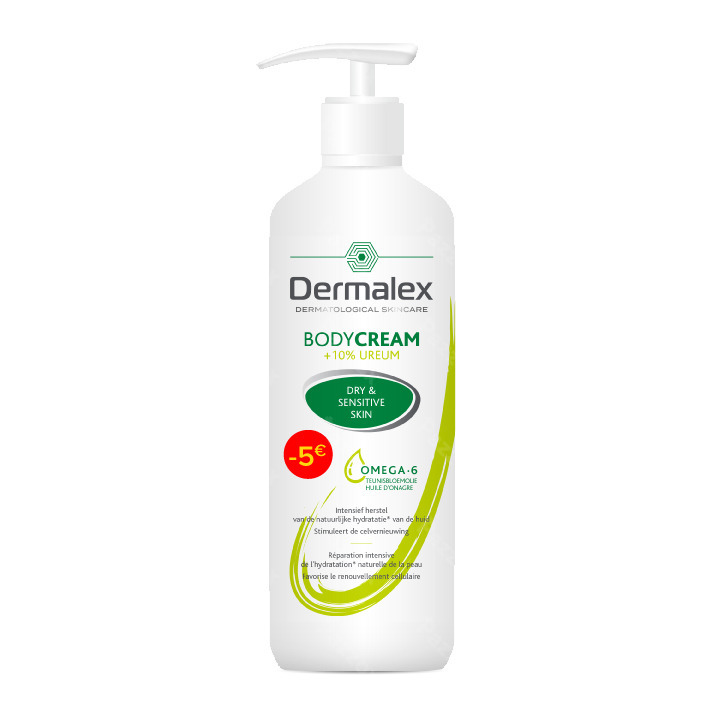 Dermalex Creme Corp 10% Ureum Nf 500ml Promo -5 Euro