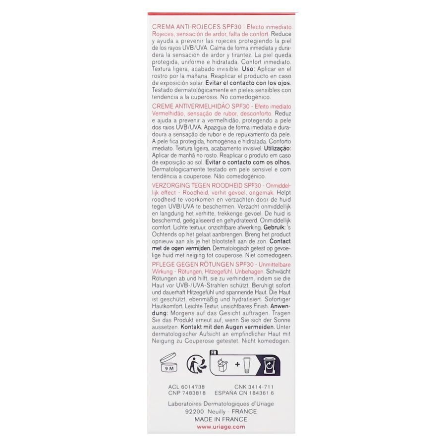 Uriage Roséliane Creme Anti-Rougeurs SPF30 40ml
