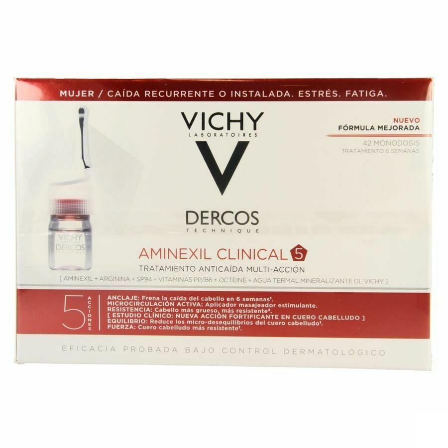 Vichy Dercos Aminexil Clinical 5 Women Amp 42x6ml