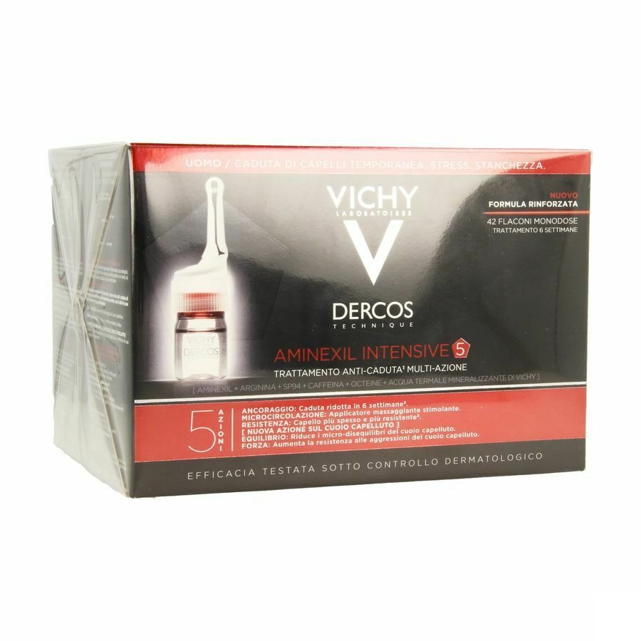 Vichy Dercos Aminexil Clinical 5 Men Amp 42x6ml