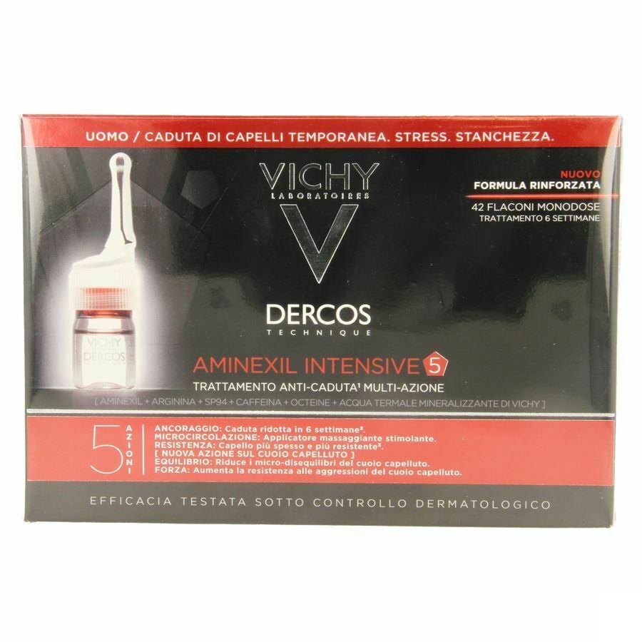 Vichy Dercos Aminexil Clinical 5 Men Amp 42x6ml