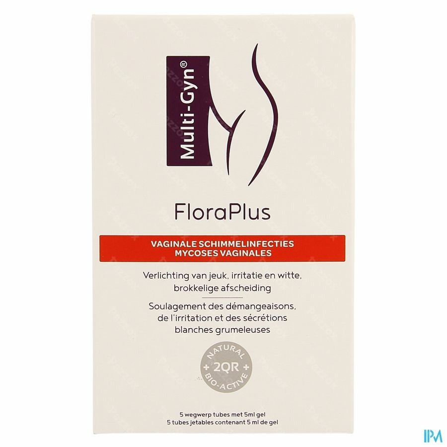 Multi-gyn Flora Plus Gel 5 X 5ml