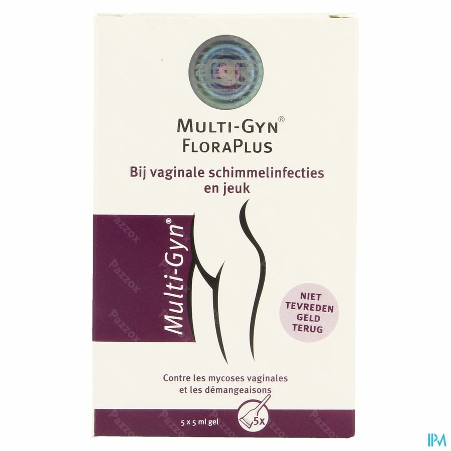 Multi-gyn Flora Plus Gel 5 X 5ml