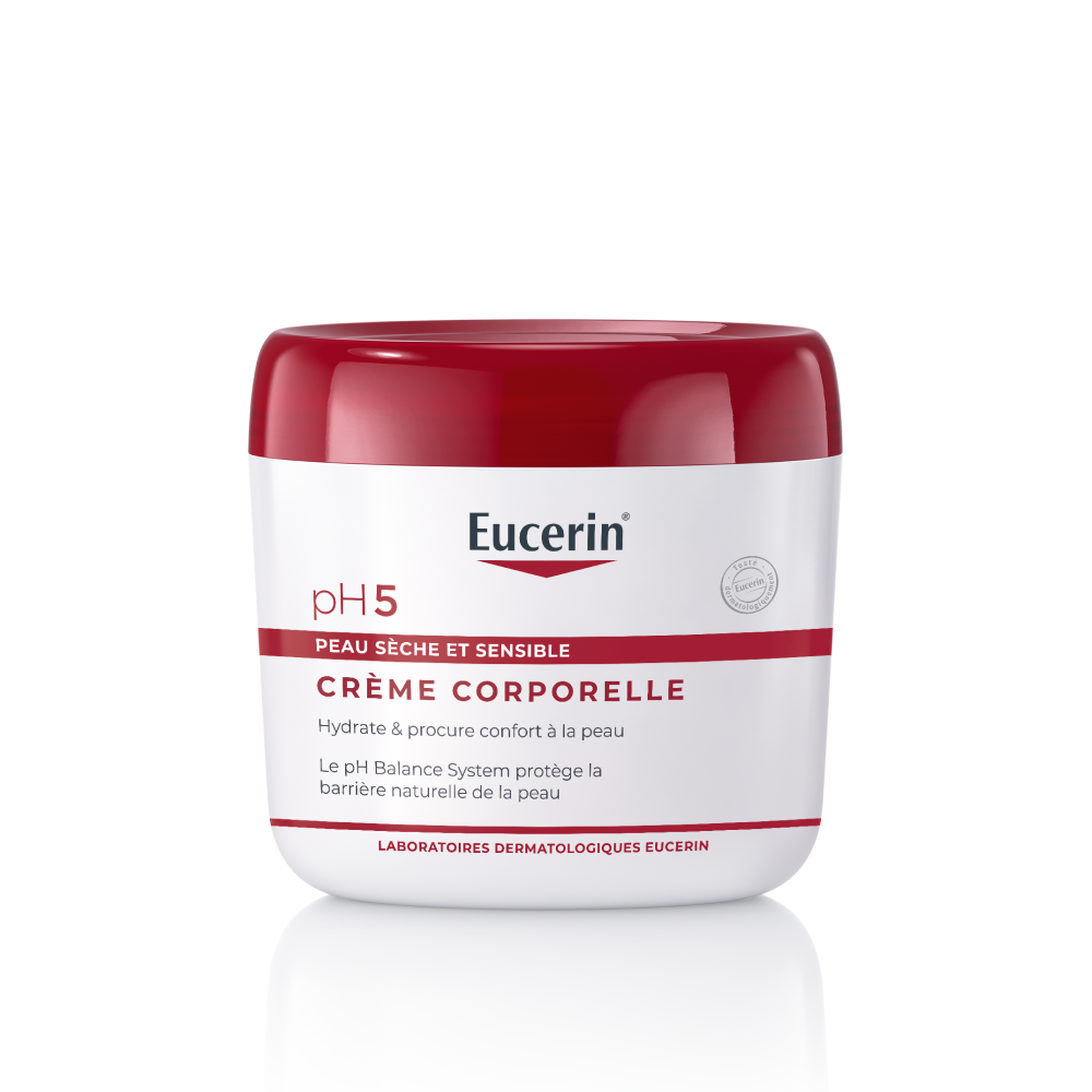 Eucerin pH5 Crème Corporelle Peau Sèche et Sensible Pot 450ml