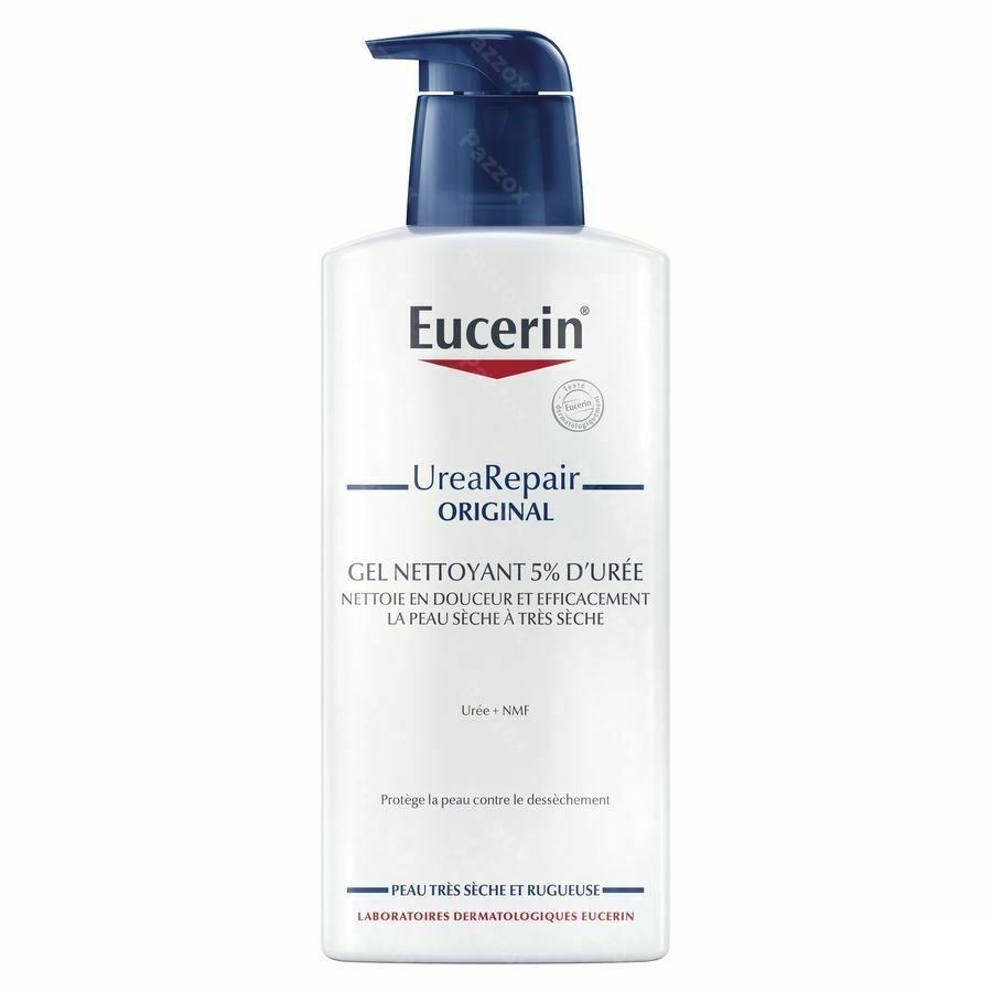 Eucerin UreaRepair Original Gel Nettoyant 5% d'Urée Peau Très Sèche et Rugueuse Visage et Corps 400ml