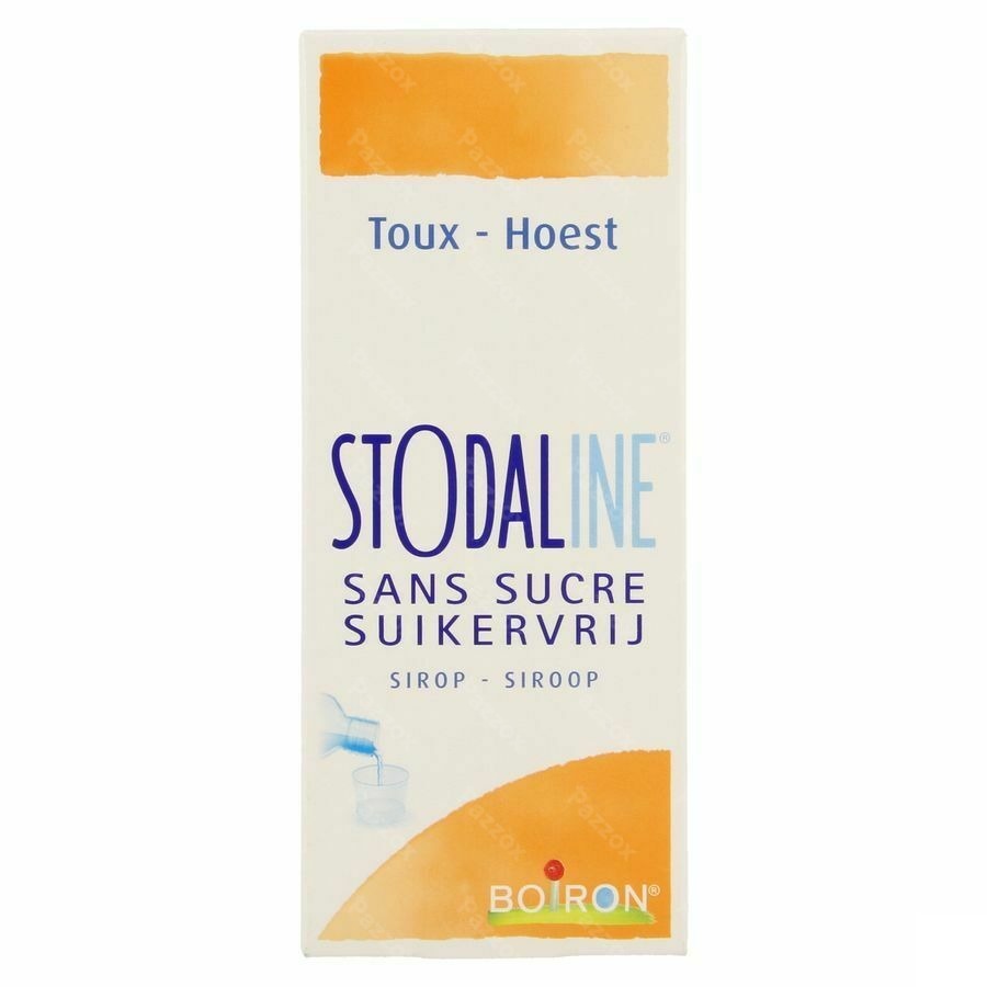Stodaline Sans Sucre Sirop 200ml Boiron