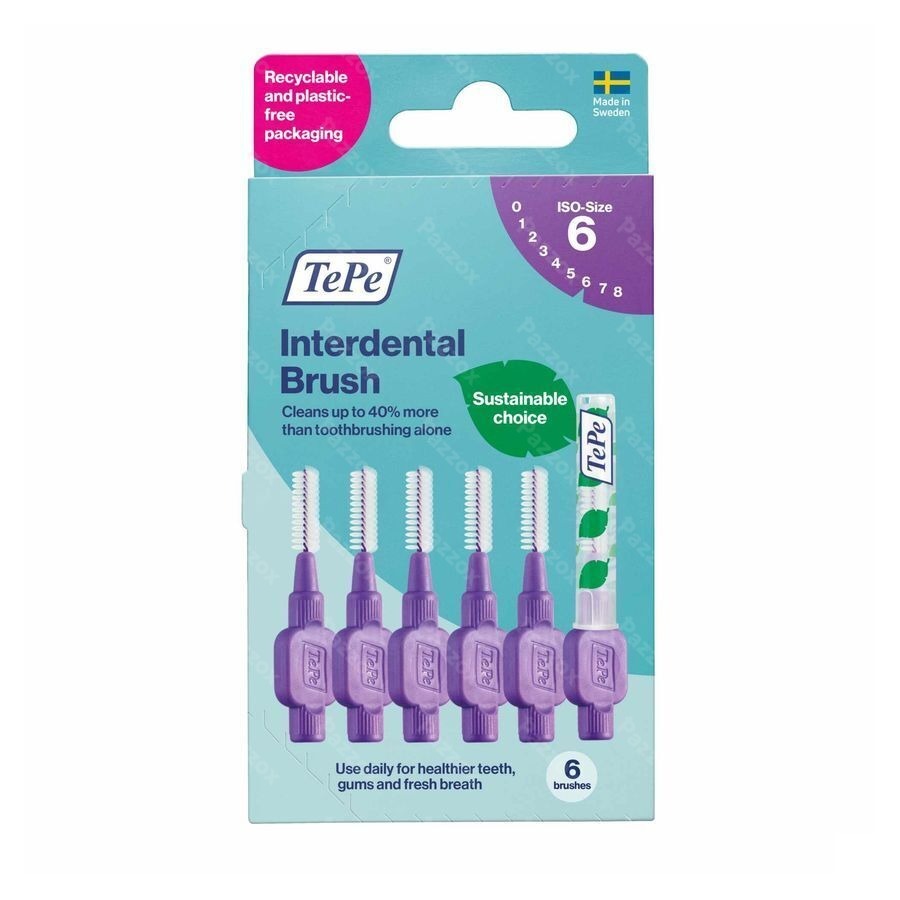 Tepe Interdental Brush 1,1mm Purple 6
