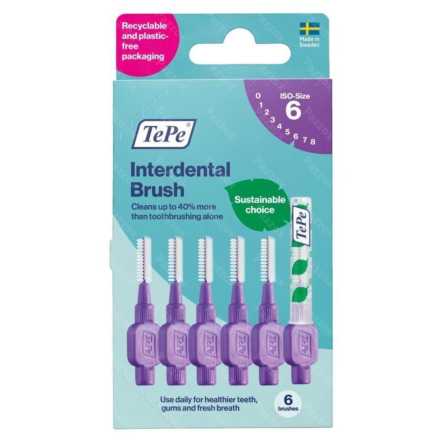 Tepe Interdental Brush 1,1mm Purple 6