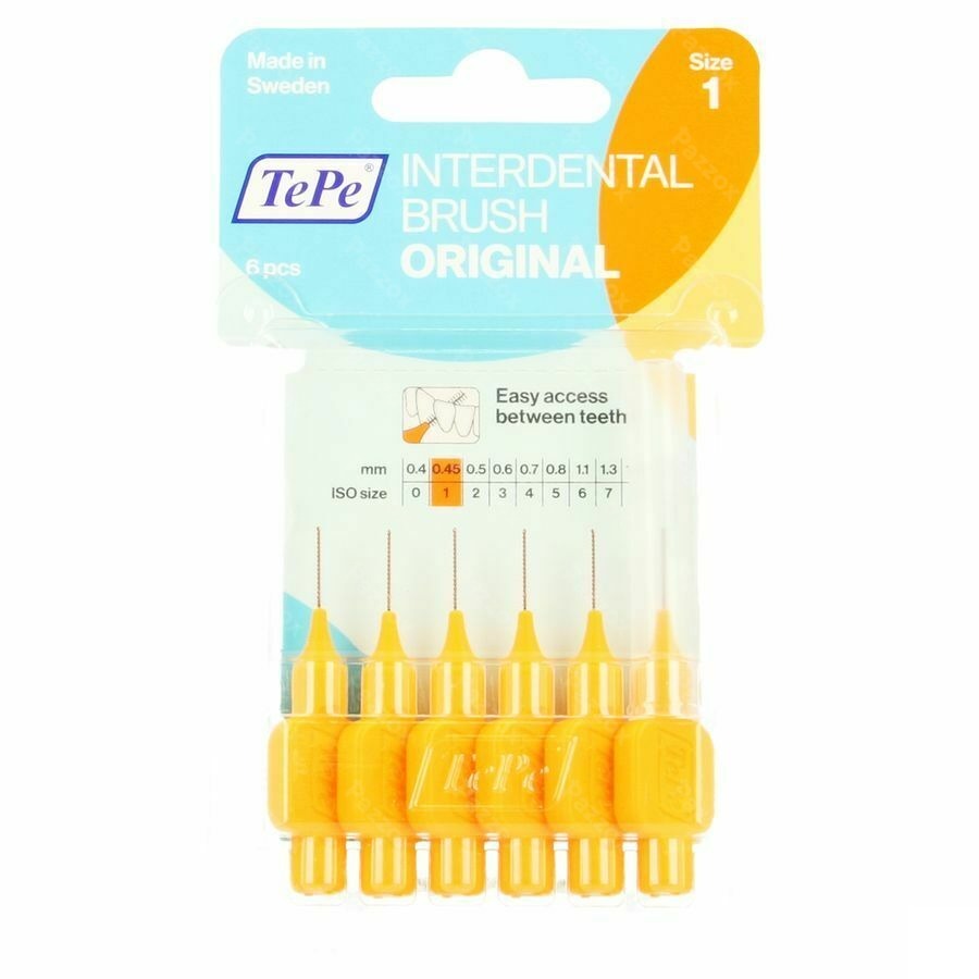 Tepe Interdental Brush 0,45mm Orange 6