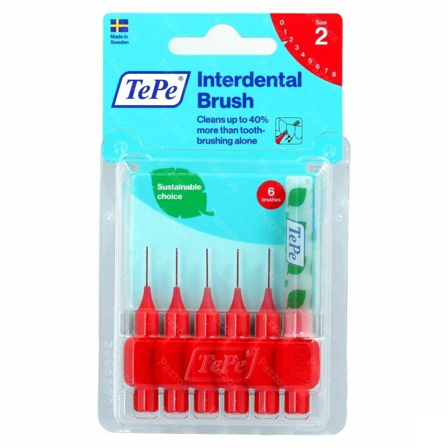 Tepe Interdental Brush 0,50mm Red 6