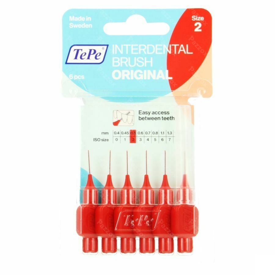 Tepe Interdental Brush 0,50mm Red 6