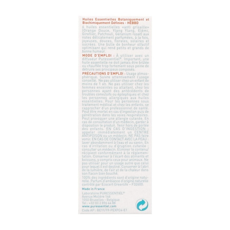 Puressentiel Diffusion Happy Fl 30ml