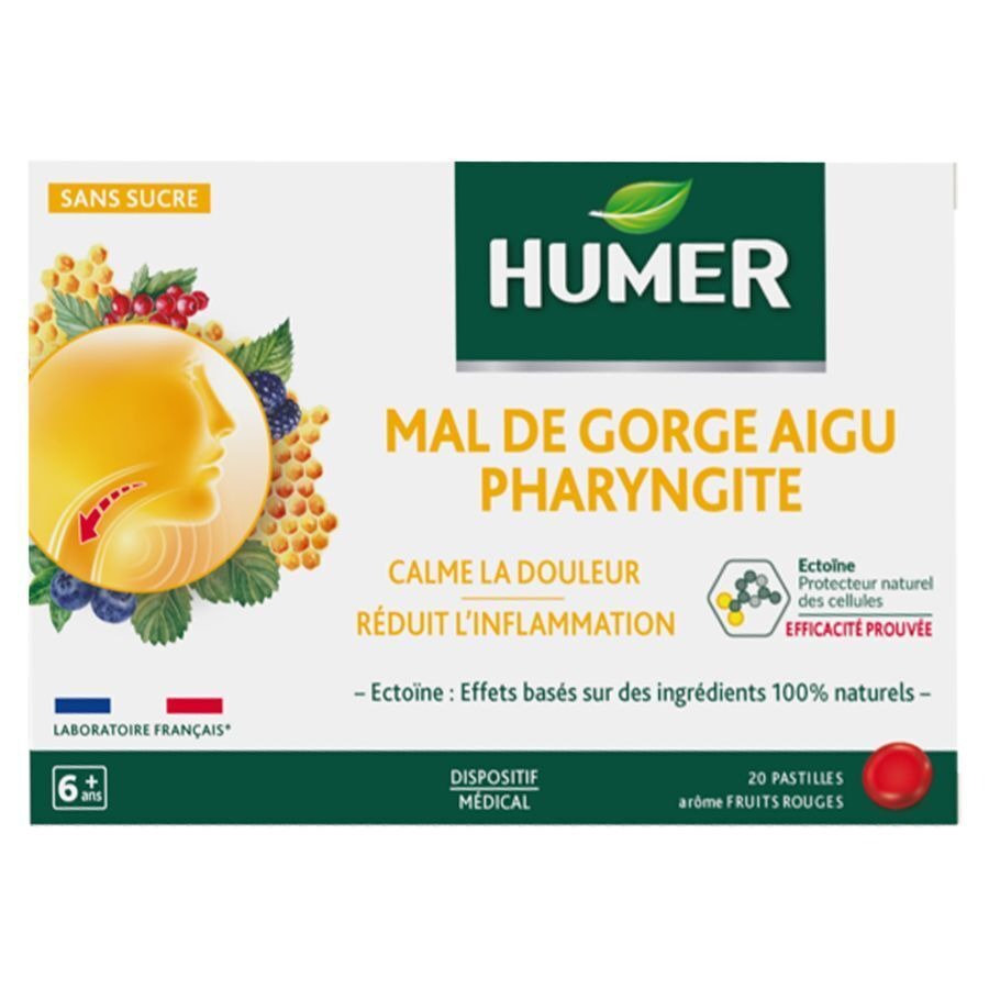Humer Pharyngite Fruits Rouges Past 20