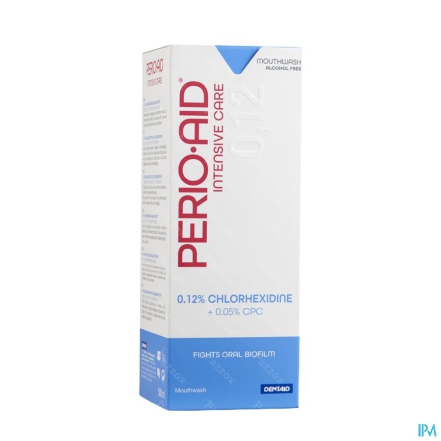 Perio-aid Intensive are Bain Bouche 0,12%+0,05% 500ml