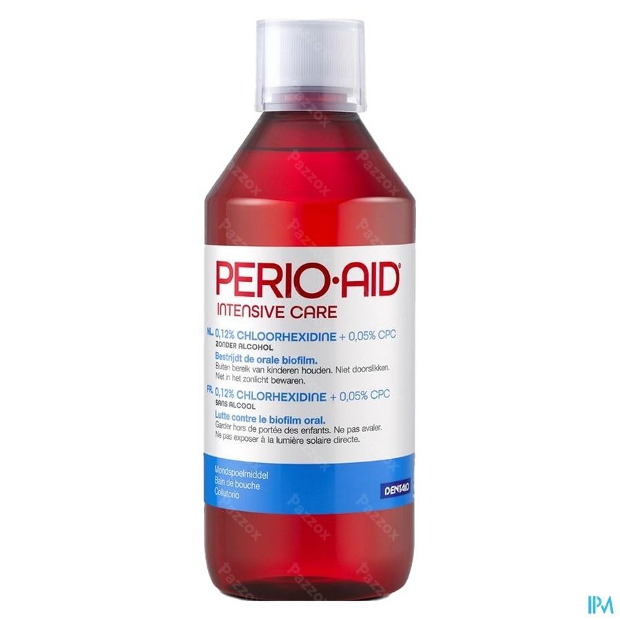 Perio-aid Intensive are Bain Bouche 0,12%+0,05% 500ml