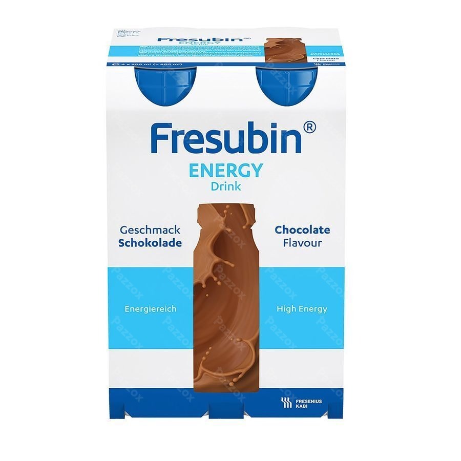 Fresubin Energy Drink Chocolat Fl 4x200ml