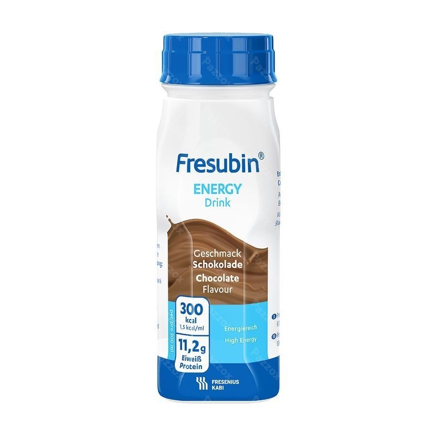 Fresubin Energy Drink Chocolat Fl 4x200ml