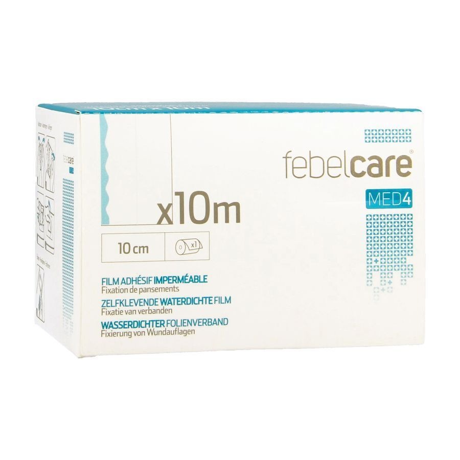 Febelcare Med4 Film Adhesif Wtp 10cm 10m 1