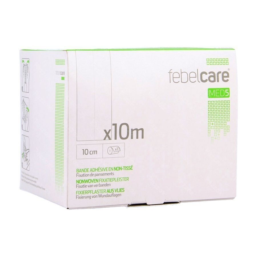 Febelcare Med5 Bande Adhesif N/tisse 10cm 10m 1