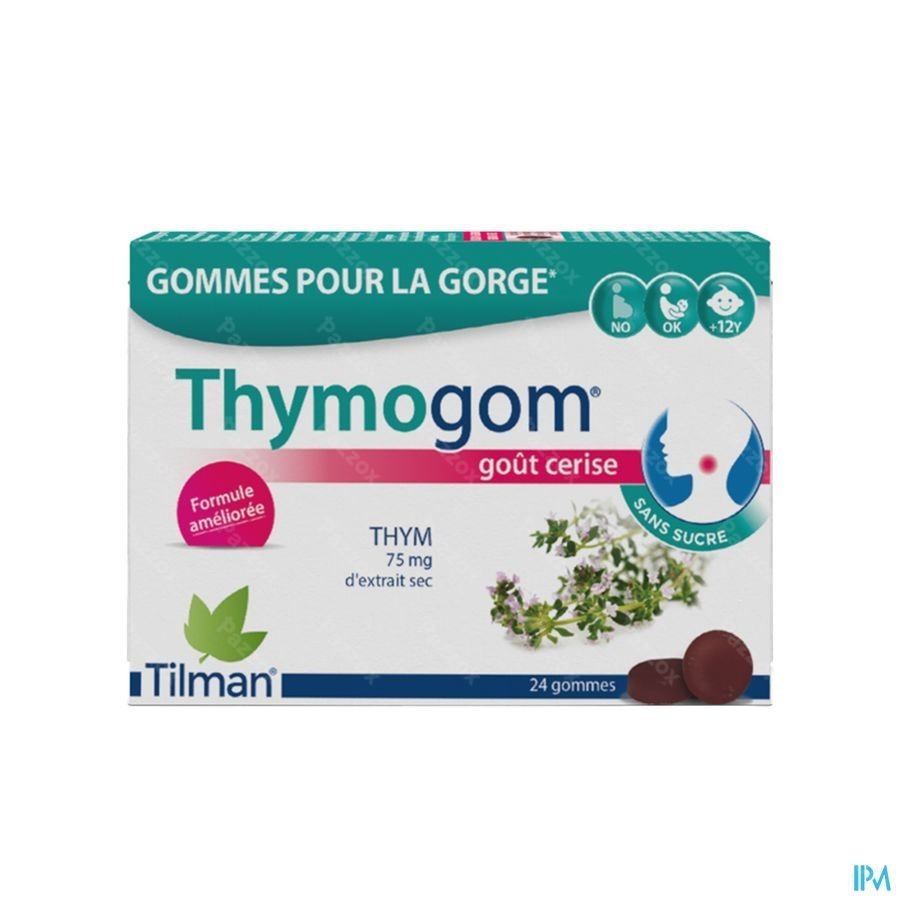 Thymogom Gommes Extrait Thym 24