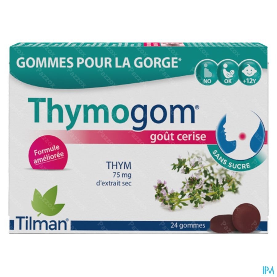 Thymogom Gommes Extrait Thym 24