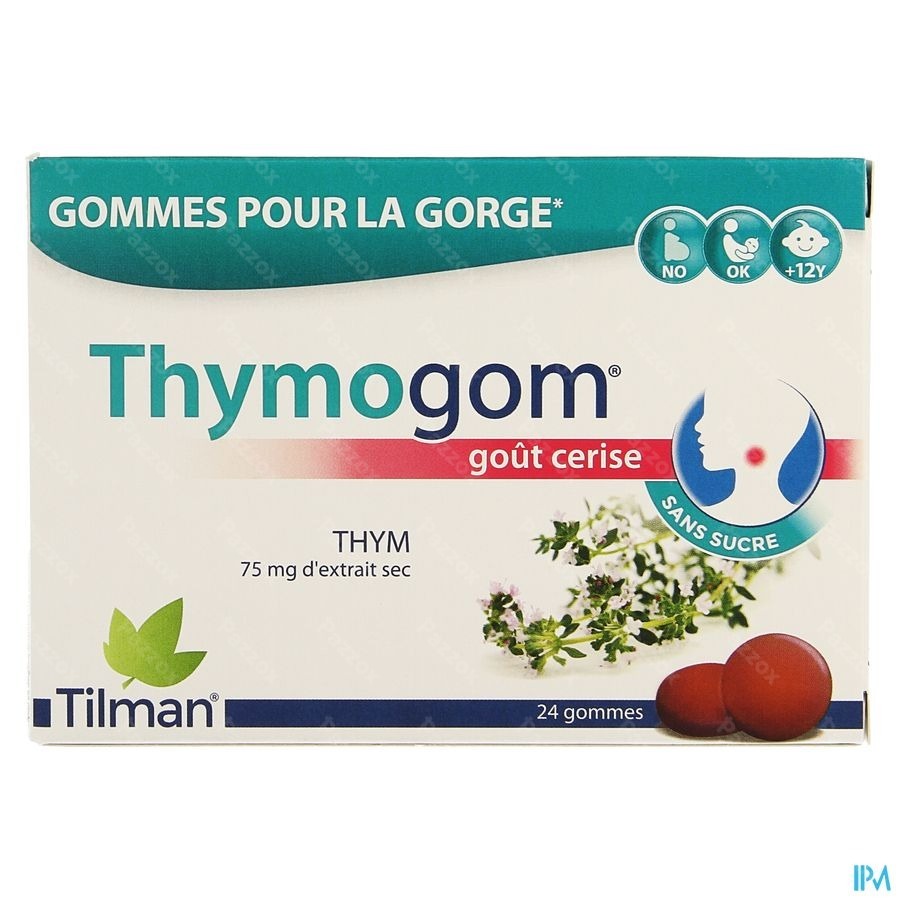 Thymogom Gommes Extrait Thym 24