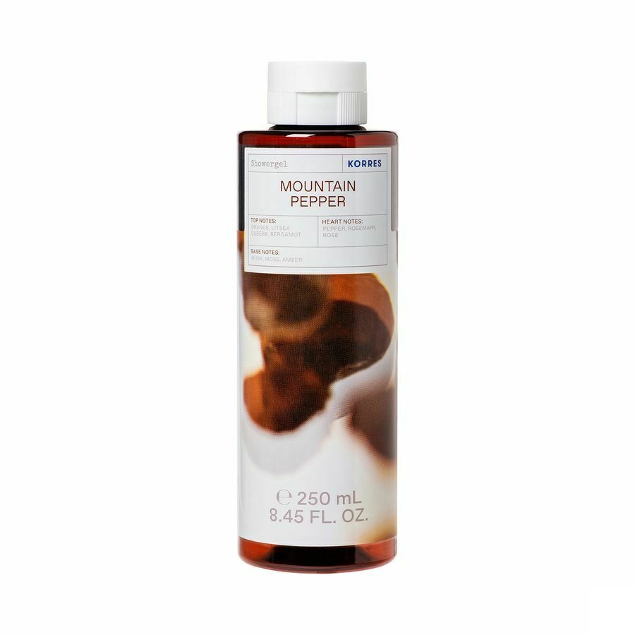 Korres Kb Gel Douche Mount. Pep. Berg.corian.250ml