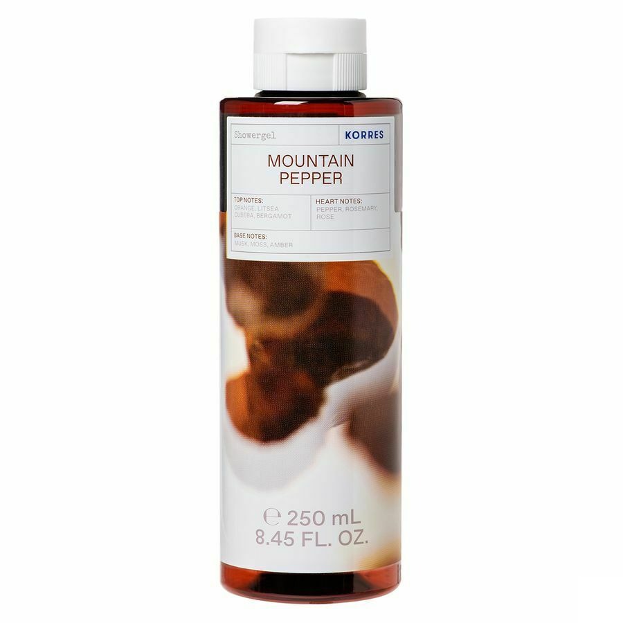 Korres Kb Gel Douche Mount. Pep. Berg.corian.250ml
