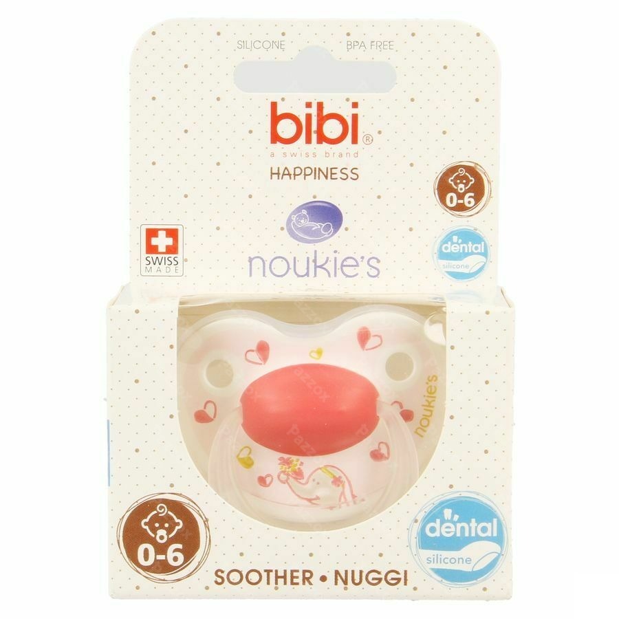 Bibi Sucette Dentale Noukie Anna En Pili 0-6m