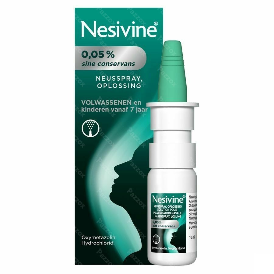 Nesivine 0,05% Sine Conserv Spray Nasal 10ml